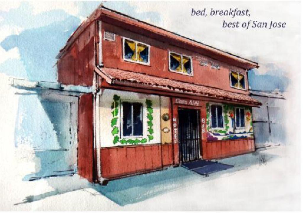 Casa Alfi Bed & Breakfast Сан Хосе Екстериор снимка